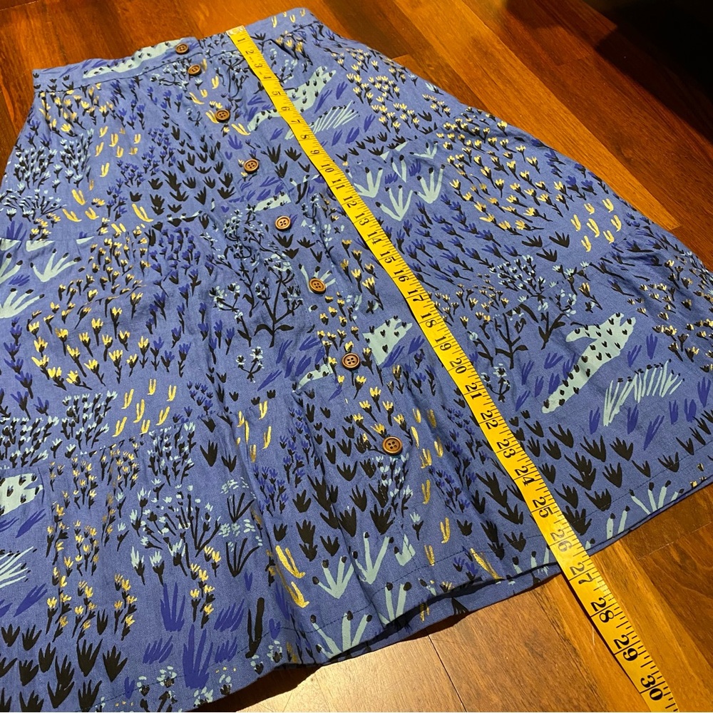 Thief and Bandit handmade Field of Dreams Skirt in Small. One of a kind sample - Picture 8 of 11